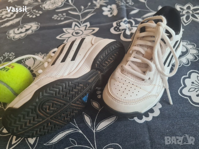 ADIDAS 2 чифта детски маратонки 18,5см или 19см тенис спорт, снимка 4 - Детски маратонки - 54170631