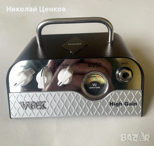 Продавам лампов усилвател за китара VOX-MV50 hight gain, снимка 3 - Китари - 54518920