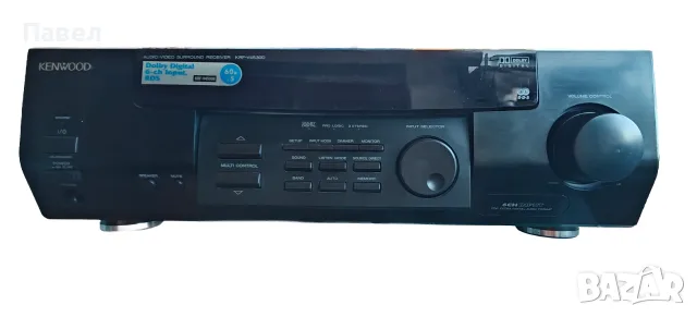 5.1 AV Ресивър Kenwood KRF-V4530D (Dolby Digital) – Топ състояние, профилактиран, снимка 2 - Ресийвъри, усилватели, смесителни пултове - 55343206