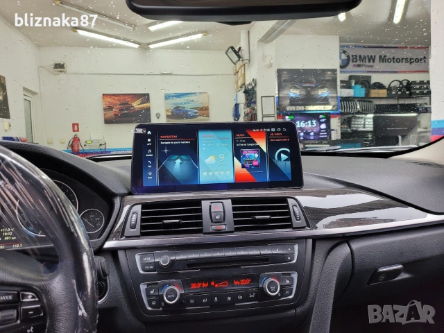 NBT Голяма Навигация с Android 14 BMW F20 F21 F30 F31 БМВ Ф20 Ф21 Ф30