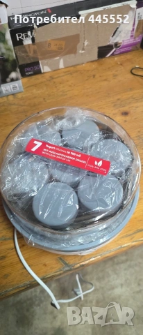 Уред за кисело мляко, 7 бр. 150 ml, непропускливи стъклени съдове, 13 W, бял, снимка 2 - Други стоки за дома - 54747668