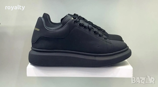 Alexander McQueen Нови Черни Дамски Маратонки с Кутия 