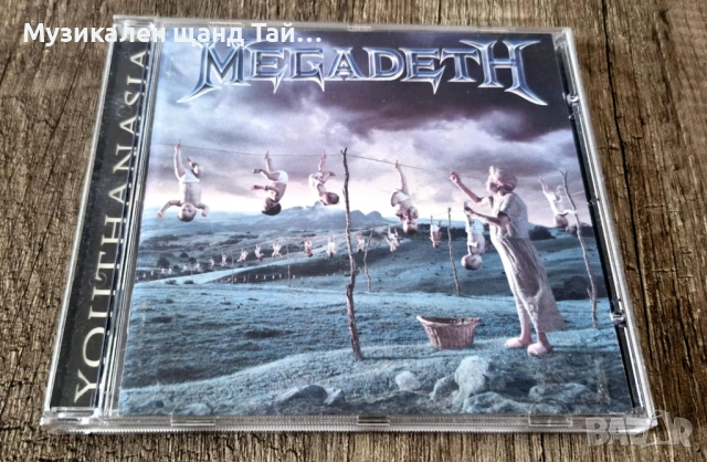 Компакт Дискове - Рок Метъл: Megadeth – Youthanasia