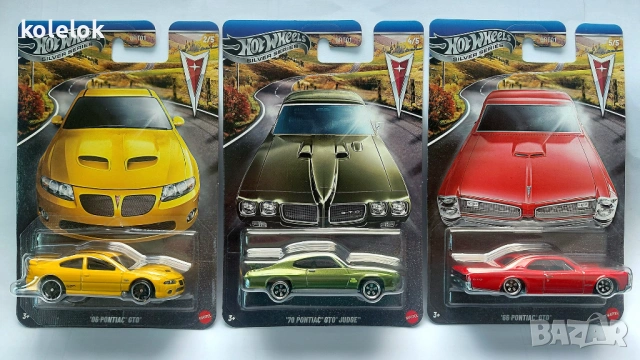 Hot Wheels Silver Series - 1966 Pontiac GTO, снимка 4 - Колекции - 54641306