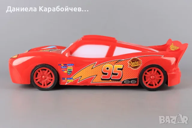 Кола инерционна - 42 см (Светкавицата Маккуин), снимка 2 - Коли, камиони, мотори, писти - 55539163