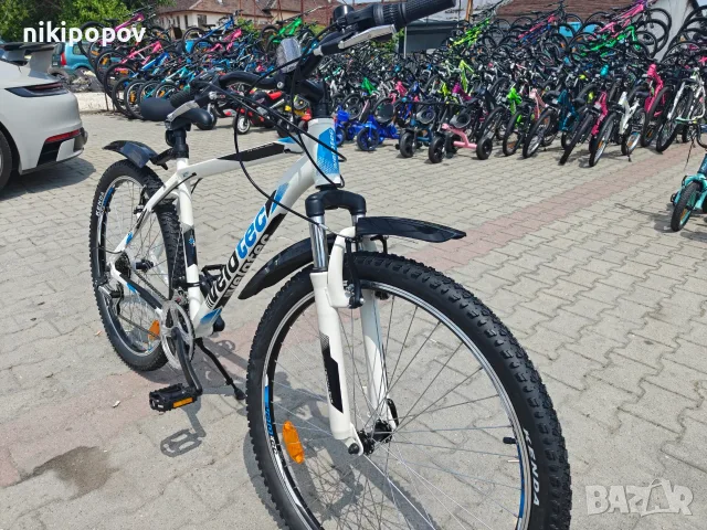 PA Алуминиев велосипед 27.5" PRO бял/син, снимка 5 - Велосипеди - 55553616