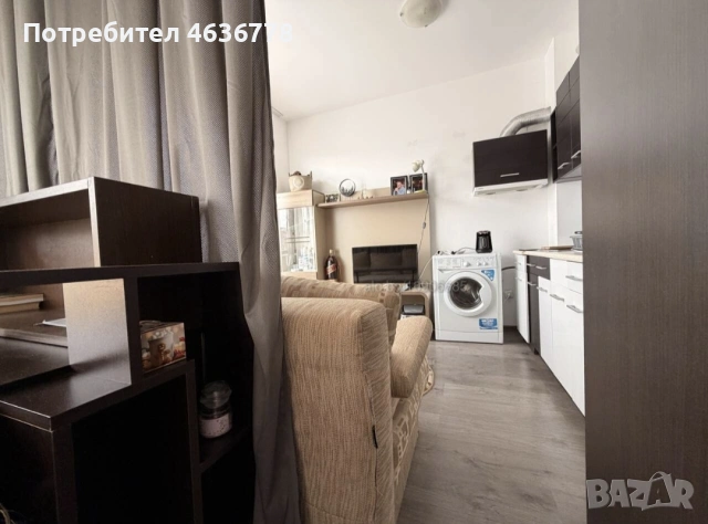 Продава се обзаведено студио в Sunny day 6, снимка 3 - Апартаменти - 54083661
