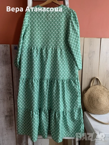 👗👗👗 Тренди рокля в свободна кройка🍀 м/л, снимка 3 - Рокли - 55606540