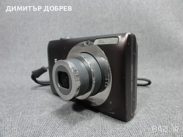 ЦИФРОВ ФОТОАПАРАТ CANON IXUS 105 BROWN 12.1MP CCD DIGITAL CAMERA Y2K RETRO DIGICAM, снимка 3 - Фотоапарати - 55424552