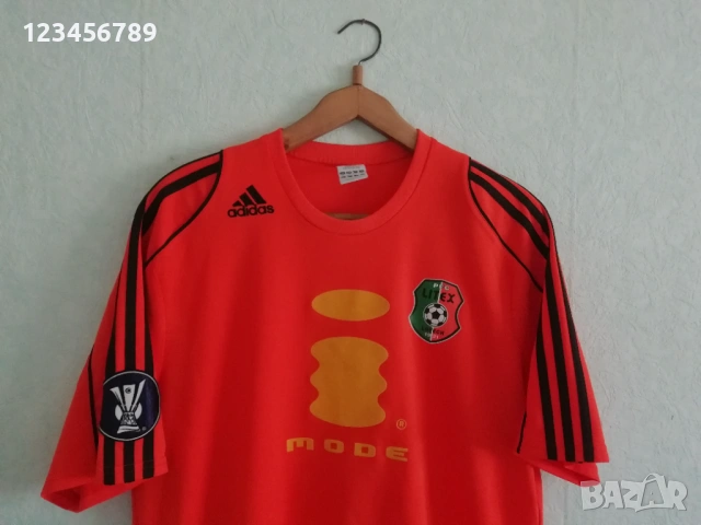 Литекс Ловеч Уефа adidas мачова оригинална тениска фланелка екип Litex Cichero 2007/2008, снимка 5 - Тениски - 53165990