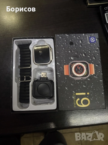 Мъжки смарт блутуут часовник i9 ultra Max, снимка 3 - Смарт часовници - 55496278