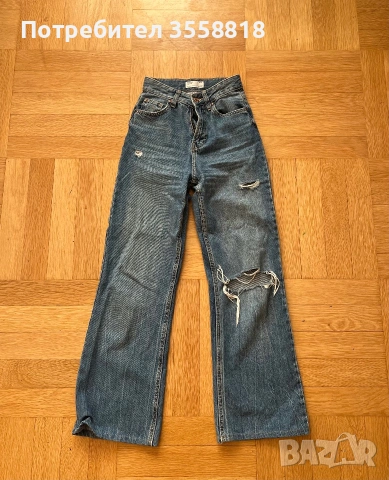 Дънки bershka, H&M, stradivarius, снимка 4 - Дънки - 54999782