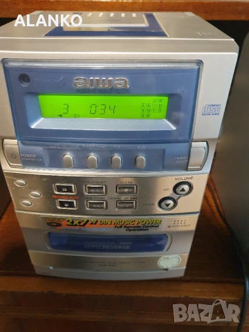 Мини Аудио система AIWA LCX-337, снимка 5 - Аудиосистеми - 54581986