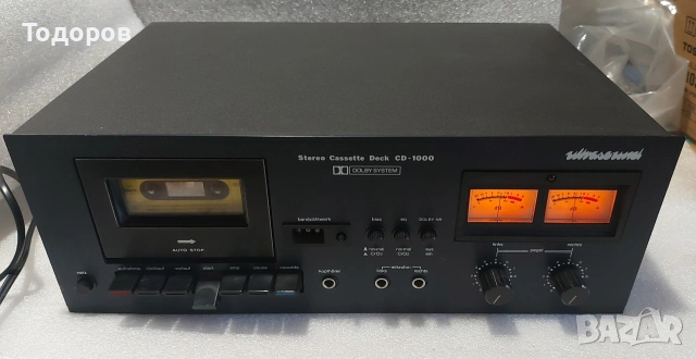 Ultrasound CD-1000 Stereo Cassette Deck , снимка 12 - Декове - 54404046