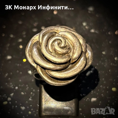 Сребърен пръстен , снимка 2 - Пръстени - 54159895