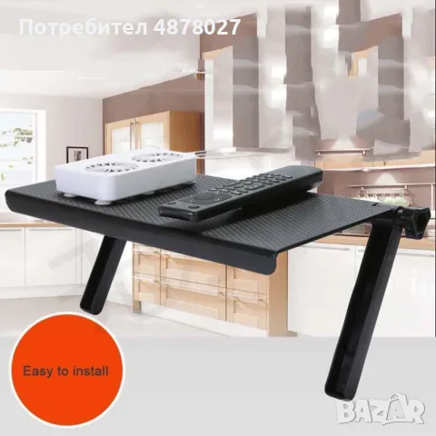 Практична сгъваема поставка за рутер, дистанцианно или ТВ приемник/ Материал - ABS пластмаса; Цвят -, снимка 8 - Приемници и антени - 55494553