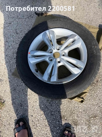 Оригинална джанта с гума за Hyundai,Kia и др, снимка 8 - Гуми и джанти - 54620993
