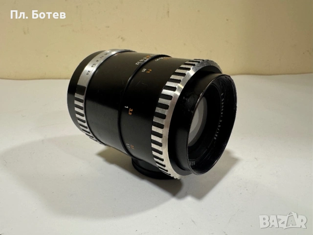 Обектив Carl Zeiss Jena Sonnar 3.5/135 M42. , снимка 2 - Обективи и филтри - 54359314