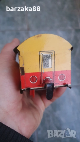 Старо влакче с 2 вагона Вагони, снимка 6 - Колекции - 54278651