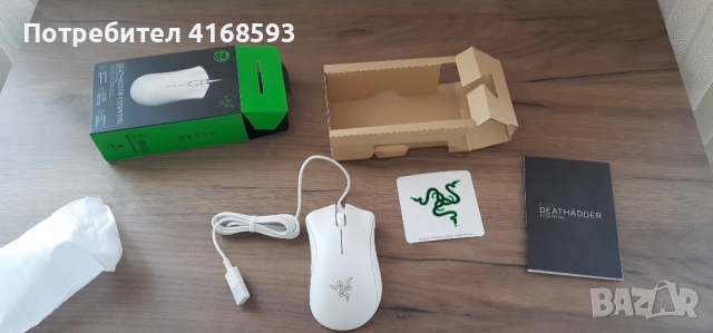 Razer deathadder essential гейминг мишка, снимка 3 - Клавиатури и мишки - 54894311