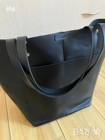 Чанта GiAnni черна, снимка 4 - Чанти - 55502418