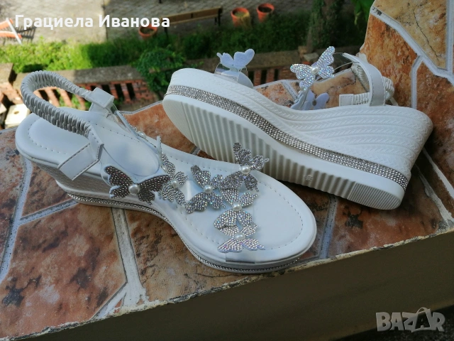 Продавам дамски сандали , снимка 3 - Сандали - 54915572