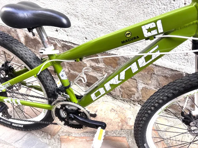 Перфектен! Детски велосипед Drag C1 Pro 20" зелен бял, снимка 2 - Велосипеди - 55691888