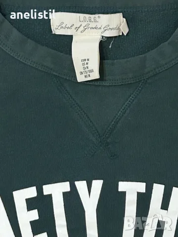 H&M L.O.G.G. суитшърт „Ninety Three“ – размер M, снимка 2 - Суичъри - 55630959