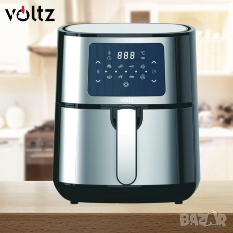 Фритюрник AirFryer Voltz, снимка 5 - Фритюрници - 54682561