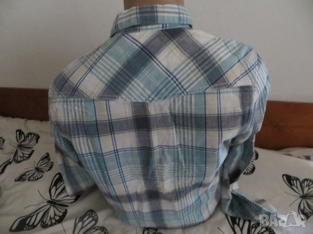 Мъжки ризи с дълъг ръкав от лен , снимка 13 - Ризи - 34605446