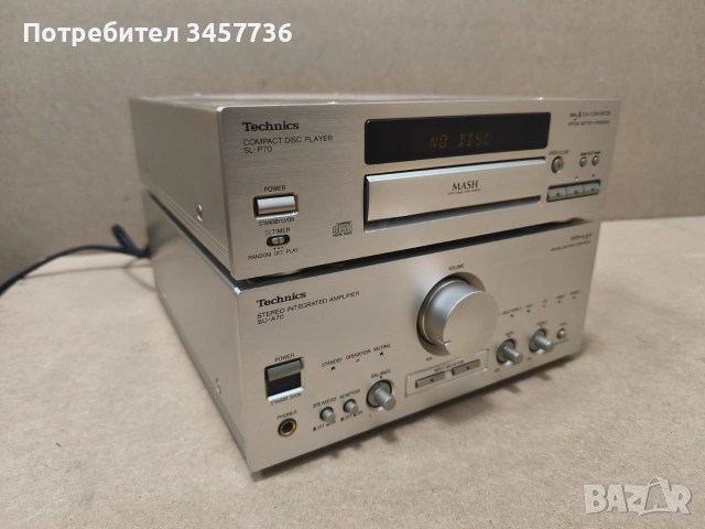 JDM Усилвател и плеър Technics SU-A70 Technics SL-P70