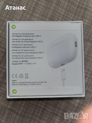 AirPods Pro 2-nd generation , снимка 3 - Слушалки и портативни колонки - 55411786