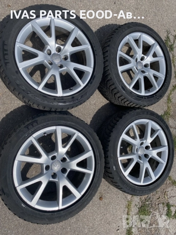 Зимни гуми с джанти 18”
225/50/18
Audi A4,A5,A6
5x112/66.6mm, снимка 2 - Гуми и джанти - 55624693