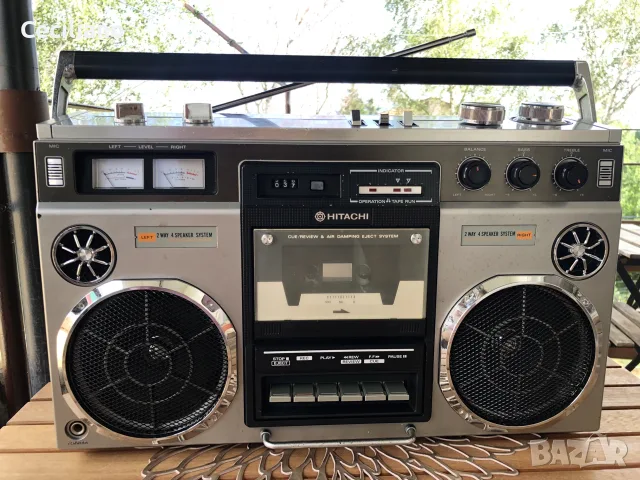 💥Hitachi TRK-8155E, радиокасетофон популярен като "Lamborghini Boombox"