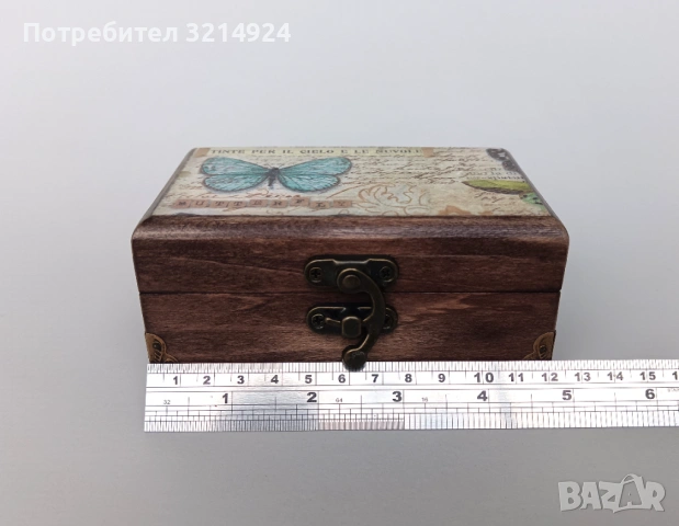Декоративни дървени кутии с орнаменти, снимка 7 - Декорация за дома - 54618719