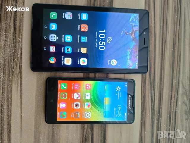 стар таблет Alcatel и телефон Lenovo p780, снимка 2 - Таблети - 54234340