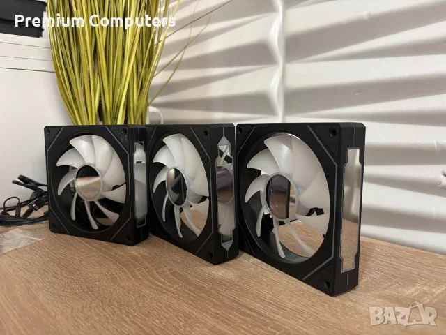 Вентилатор за компютър Upsiren Prism 4 PRO aRGB - 3бр, снимка 4 - Други - 55605100