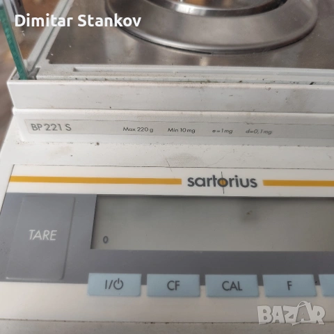 Лабораторна везна кантар аналитична везна SARTORIUS BP221 S , снимка 7 - Друга електроника - 54963318