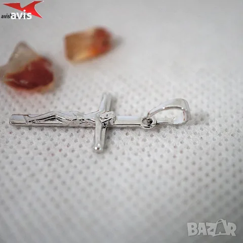 Висулка с платинено покритие 241134, снимка 2 - Колиета, медальони, синджири - 55686425