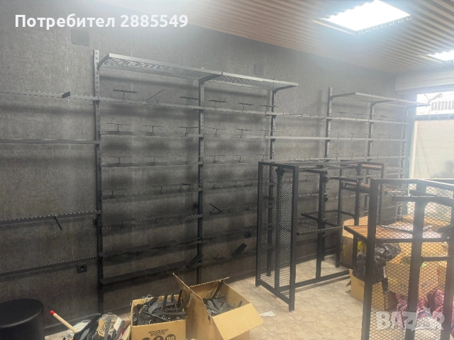 Щендери и оборудване за магазин за дрехи и обувки , снимка 3 - Стелажи и щандове - 54365519