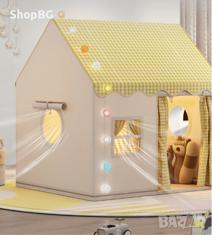 🏡 Детска палатка-къщичка– уютно място за игра, снимка 4 - Други - 54924006