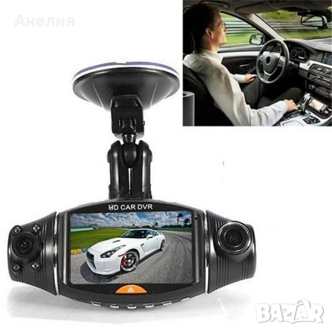Камера за кола R310 TFT с GPS модул за проследяване и два обектива за HD AC47, снимка 6 - Друга електроника - 53395809