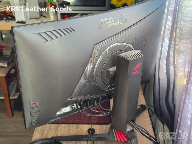 Гейминг монитор 27" ASUS ROG Strix XG27WQ – за лек ремонт / Здрава матрица и работещ, снимка 3 - Монитори - 55582980