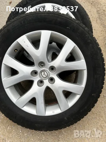 Оригинални джанти за Mazda 18" 5x114.3 с гуми Michelin 235/60/18 за CX-7, CX-5