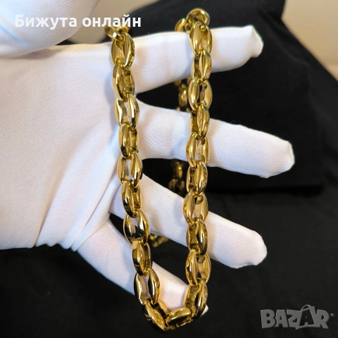 Ланец от висококачествена медицинска стомана. Продукт №135, снимка 2 - Колиета, медальони, синджири - 54632583