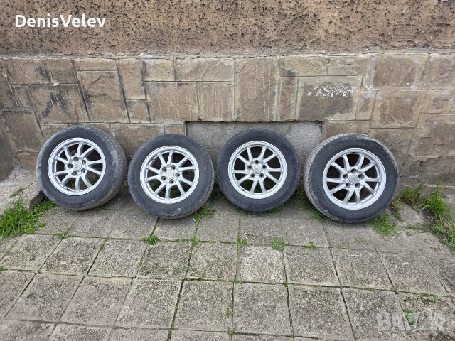 Джанти с гуми Toyota Prius Plus 16 205 60 16 5x114.3 60.1 Et39, снимка 2 - Гуми и джанти - 54412879