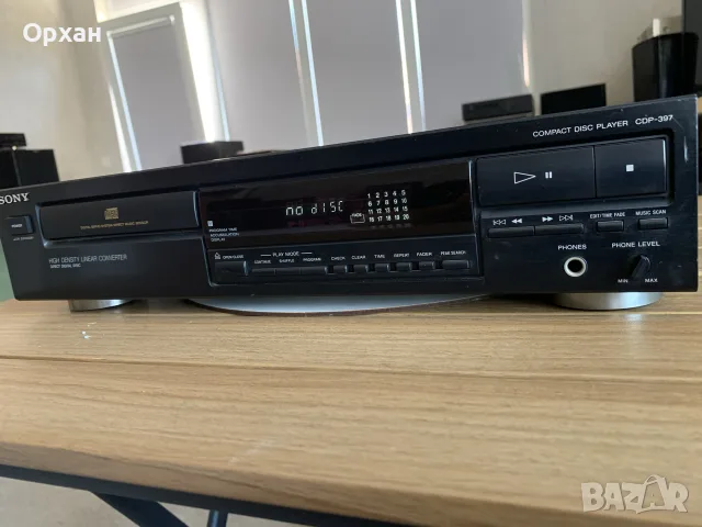Sony CDP-397 – Compact Disc Player, снимка 2 - Аудиосистеми - 55509155