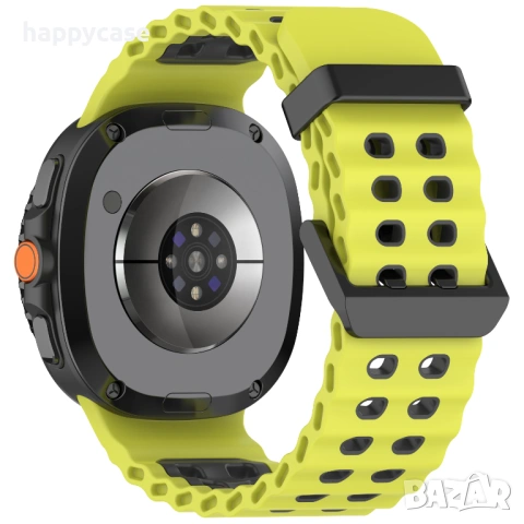 Samsung Galaxy Watch8 44 mm 40 mm / 8 Classic 46 mm / MARINE Силиконова каишка, снимка 8 - Каишки за часовници - 54347693