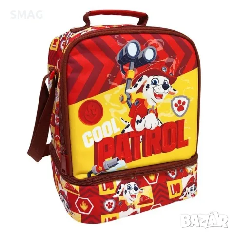 Термочанта за храна paw patrol с 2 отделения синьо червена_1252209, снимка 2 - Раници - 55704279