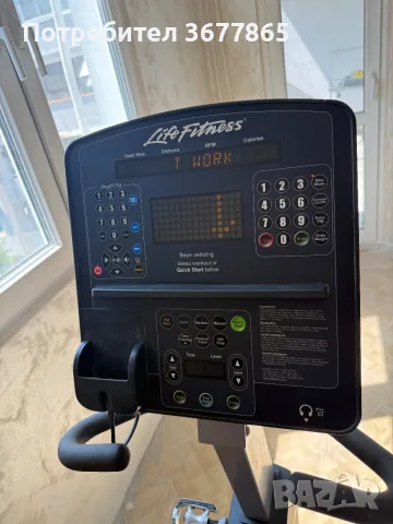 Професионален Велоергометър LifeFitness, снимка 3 - Фитнес уреди - 55531855